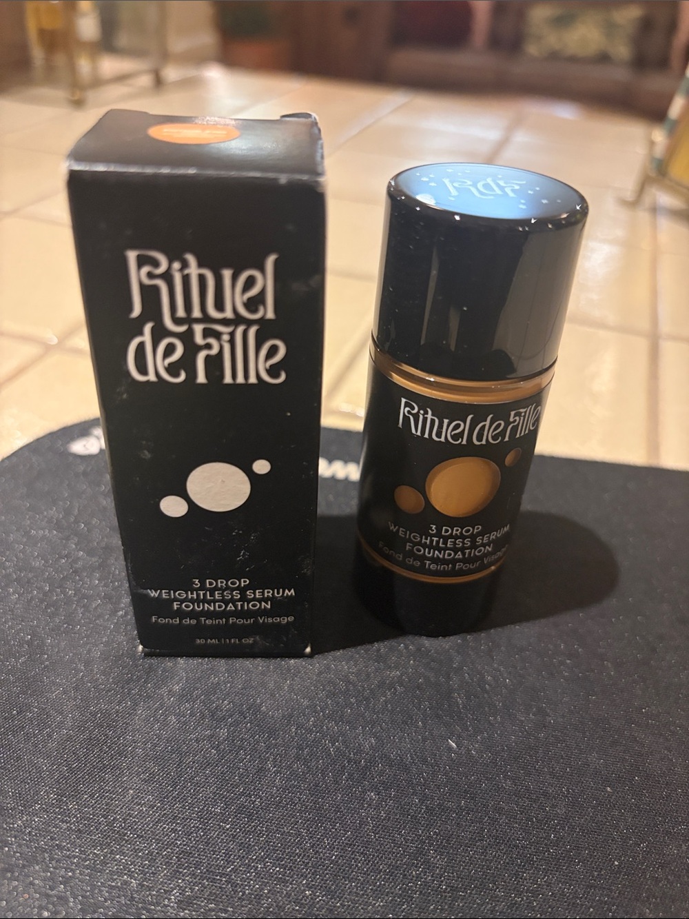 Rituel de Fille 3 Drop Weightless Serum Foundation - potion #155 medium